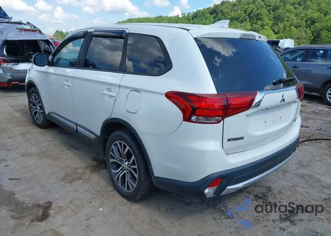 2017 Mitsubishi Outlander Se z USA, uszkodzony, nr VIN JA4AZ3A32HZ027500